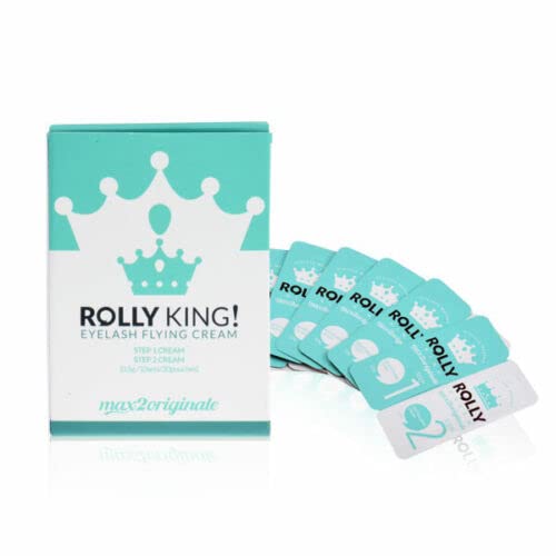 Amber Lash Rolly King application rod for shaping lashes cleanly.