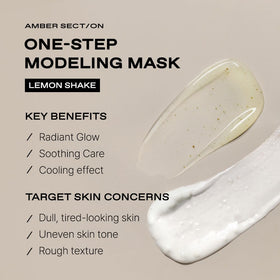 AMBER SECTION brighter skin after use with more even tone and radiance.