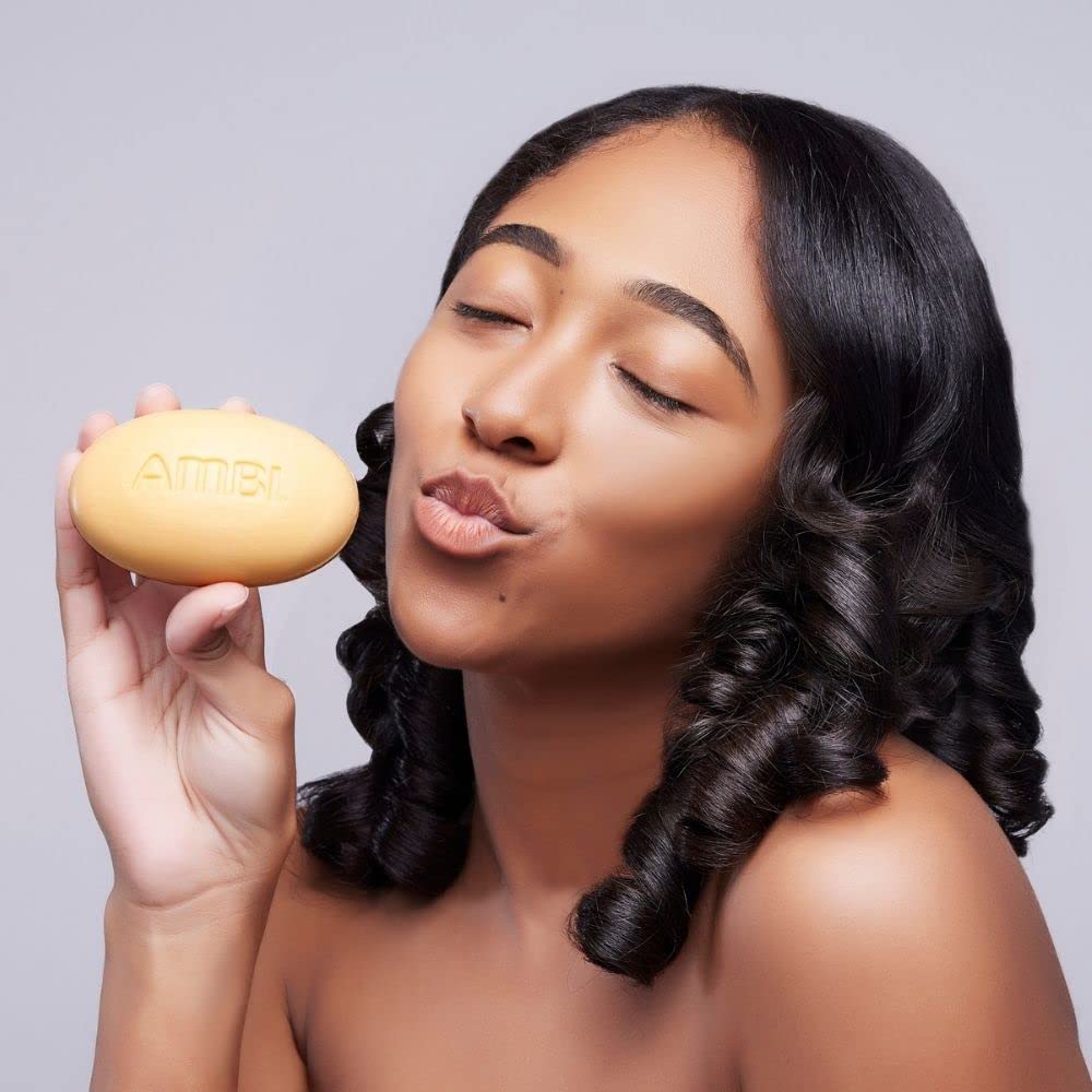 Ambi Cocoa Butter Bar foam demonstrates gentle cleansing for daily use.