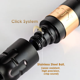 Compatible with all cartridge needles for liner and shader tasks