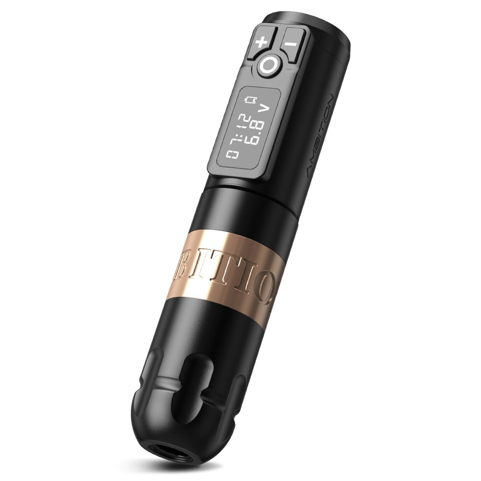 Ambition Soldier rotary battery pen with balanced grip for steady sessions