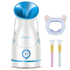Amconsure facial steamer front view for at-home spa sessions.