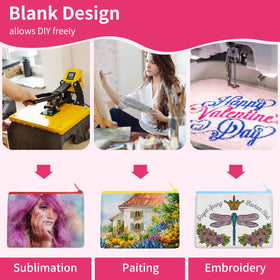 AMDAILY sublimation-ready canvas bag showing durable texture for DIY customization.
