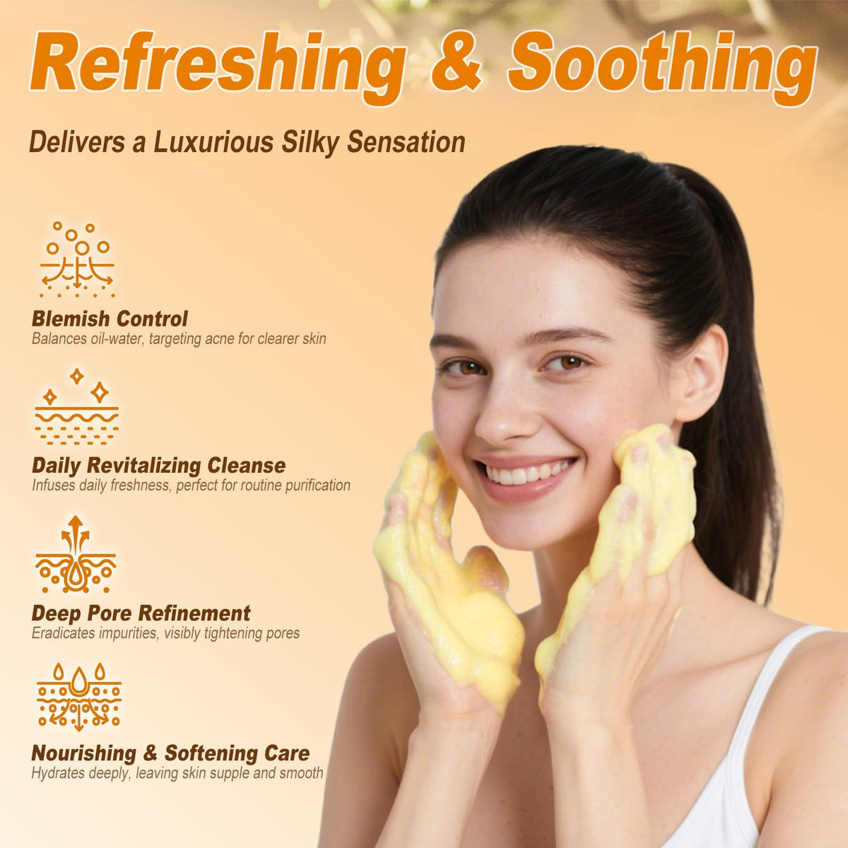 Amdele Turmeric Cleansing Pads shown for on-the-go refreshment.