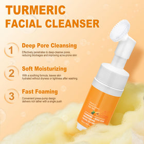 Amdele Turmeric Oil bottle for versatile hydration and glow.