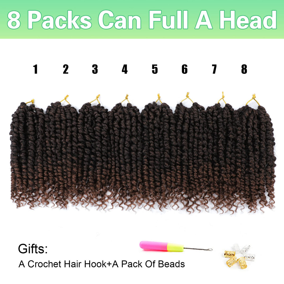 AMELI Passion Twist soft fibers reduce irritation and tangling during styling