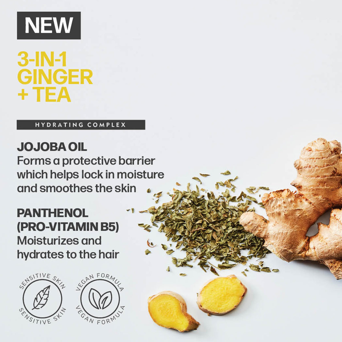 AMERICAN CREW 3-in-1 Ginger & Tea after-wash hair with natural shine