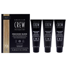 American Crew Light hair color bottle front for quick natural gray coverage.