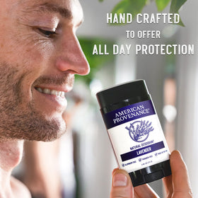 Lifestyle image emphasizes lavender scent in daily routine for refreshing presence.