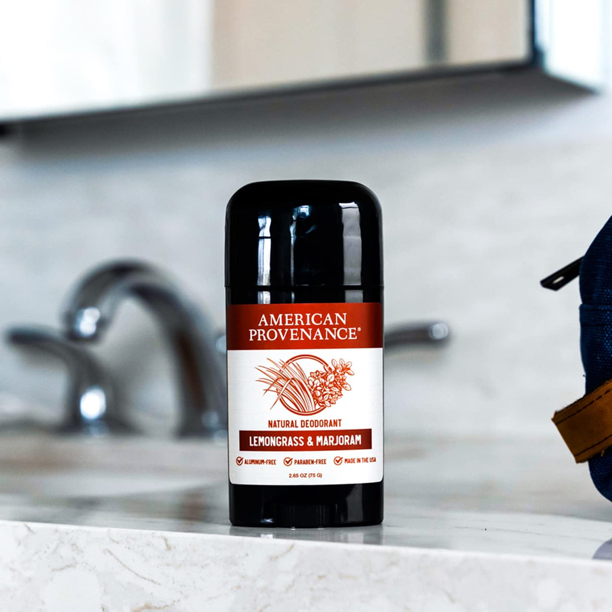 American Provenance USA-made label underlines quality and ethical production practices.