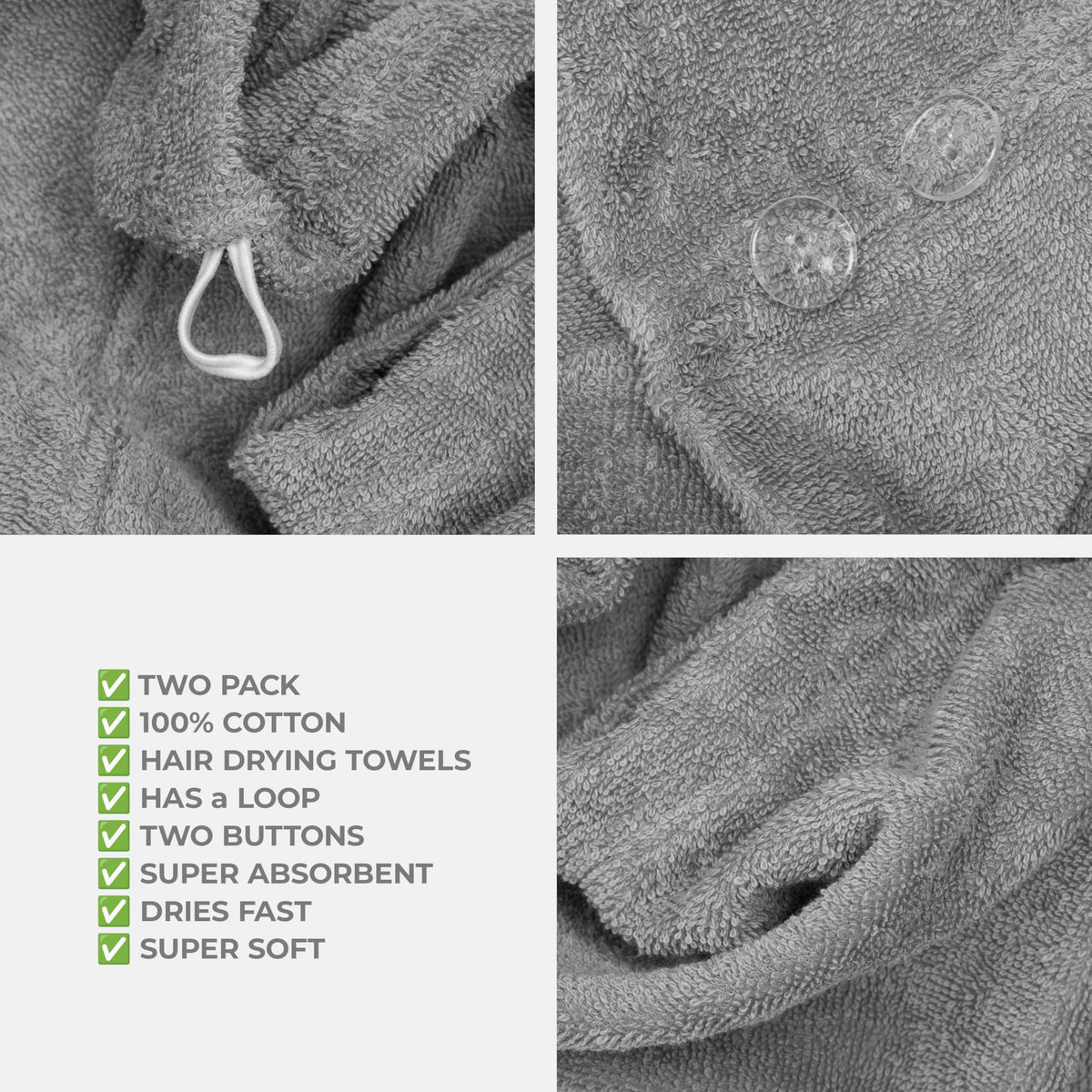 American Soft Linen absorbent cotton towel texture ideal for daily use.