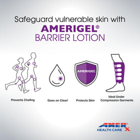 AMERIGEL Barrier Lotion diaper rash protection shields delicate diaper-area skin