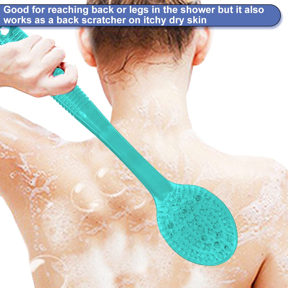AmerWASH Plus brush includes a cotton rope for hanging and quick drying.