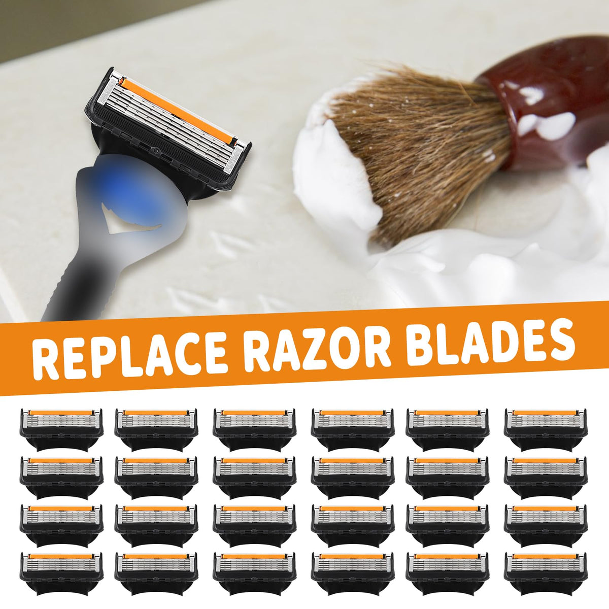 Amerzam precision shave design emphasizing control and accuracy