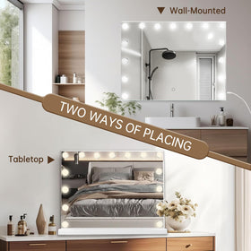Amifiy USB charging port keeps devices powered at your vanity.