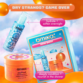 Amika Mask Quest overnight hydration treatment bottle for deeper moisture while you sleep.