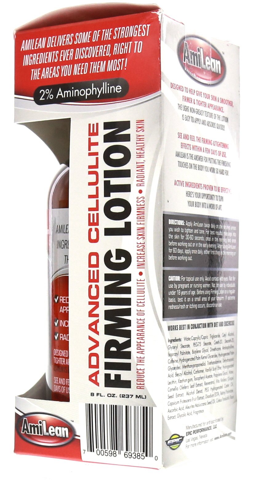 AmiLean abs-toning image suggesting a firmer, smoother midsection.
