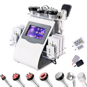 Amilibeauty 9-in-1 front view, at-home facial and body care versatility.