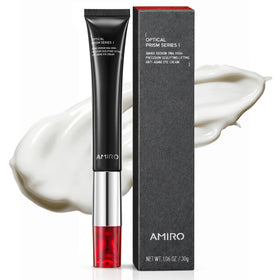 AMIRO 2 in 1 red light eye cream with built-in microcurrent massage for smoother under-eye skin