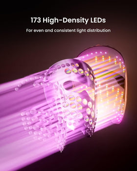 AMIRO Spectra contour-fit silicone design hugs facial contours comfortably.
