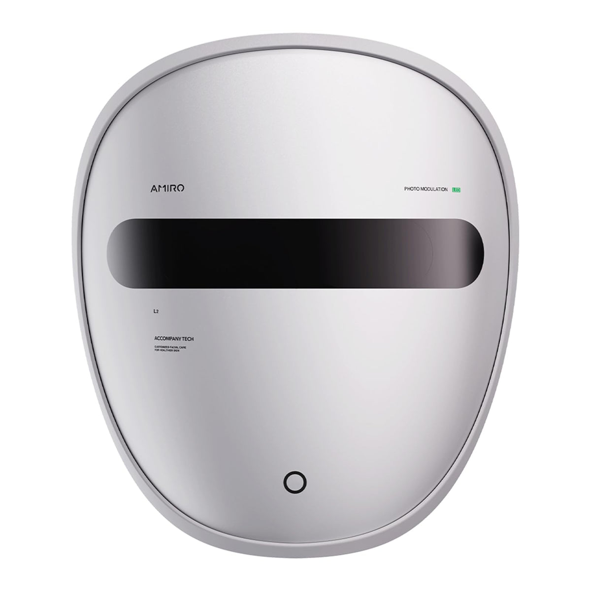 AMIRO Spectra full-face mask covers cheeks and eye area for balanced care.
