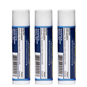 Amish Origins Lip Doc Balm close-up: rich texture delivering long-lasting moisture.