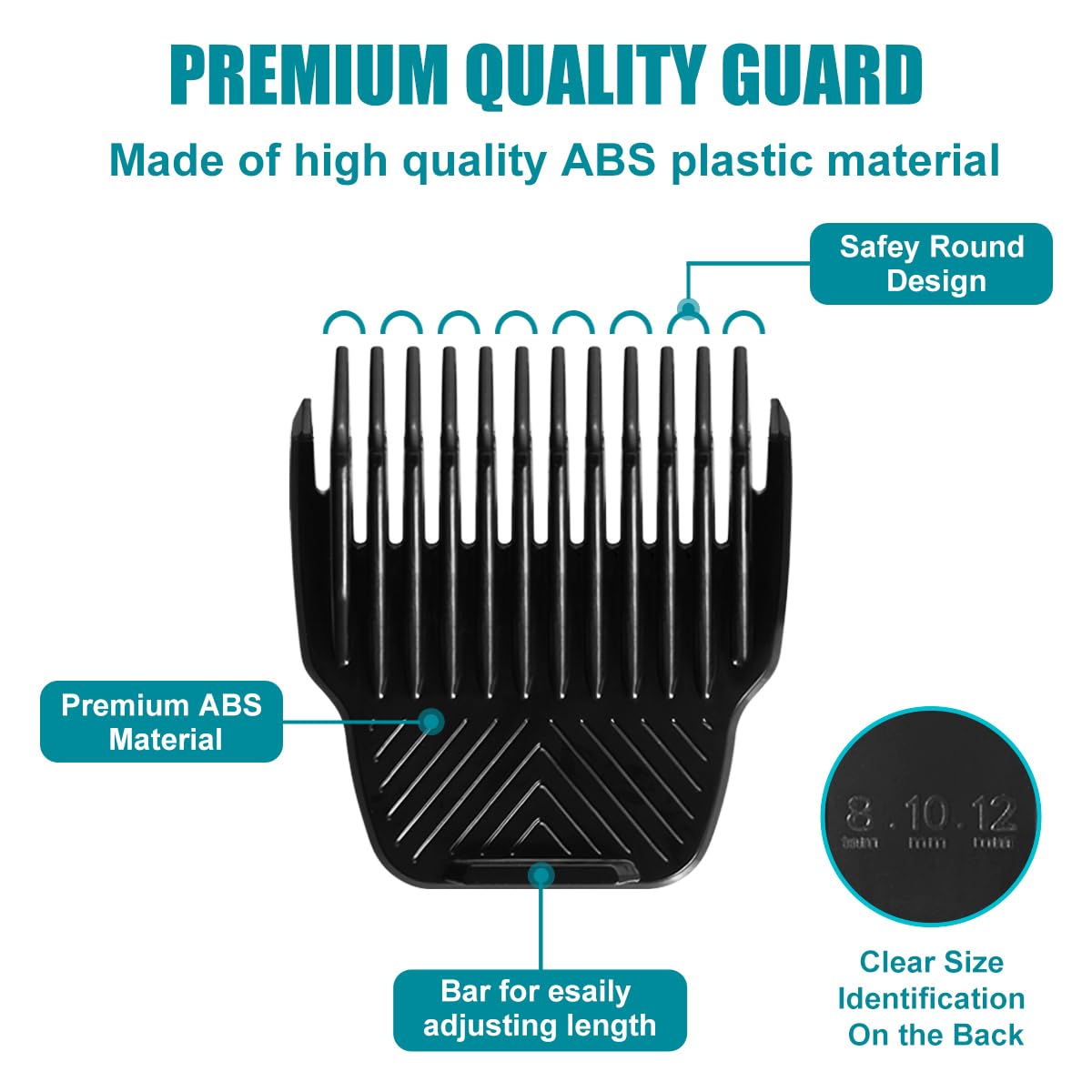 Amorka Lawn Mower 5.0 Ultra guard 2mm for close touch-ups.