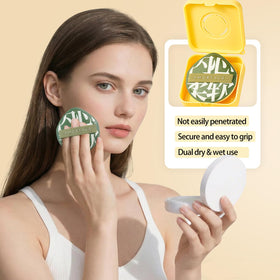 AMORTALS Foundation Sponge with three-finger straps for secure control.