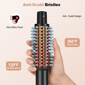 AmoVee curling iron offering 3 heat settings for various hair textures