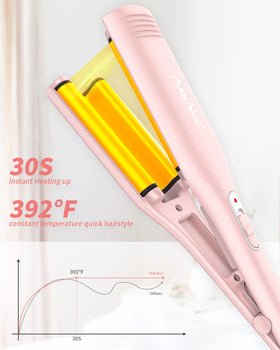 AmoVee Hair Crimper lightweight and compact for easy packing