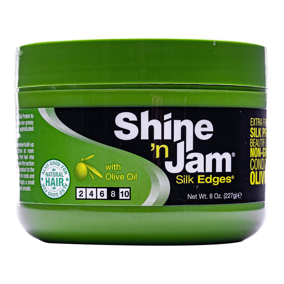 AmPro Shine-n-Jam Edges being applied for smooth edge definition with lasting hold