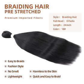AMUMI braiding hair color 27; versatile for Senegalese or box braids.