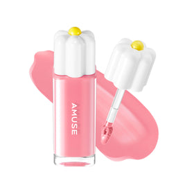 Amuse Seoul Daisy Flower Dew Tint bottle with glossy finish and vibrant color.