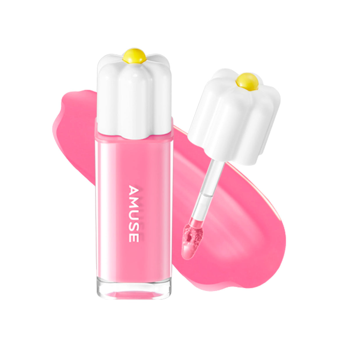 Amuse Seoul Daisy Flower Dew Tint strawberry image for hydrated glossy lips