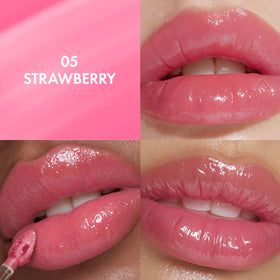 Amuse Seoul Daisy Flower Dew Tint strawberry shows transfer free shine