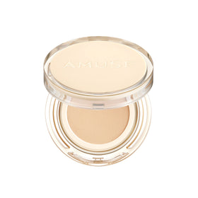 Amuse Seoul Dew Jelly Cushion bottle close-up showing lightweight coverage.