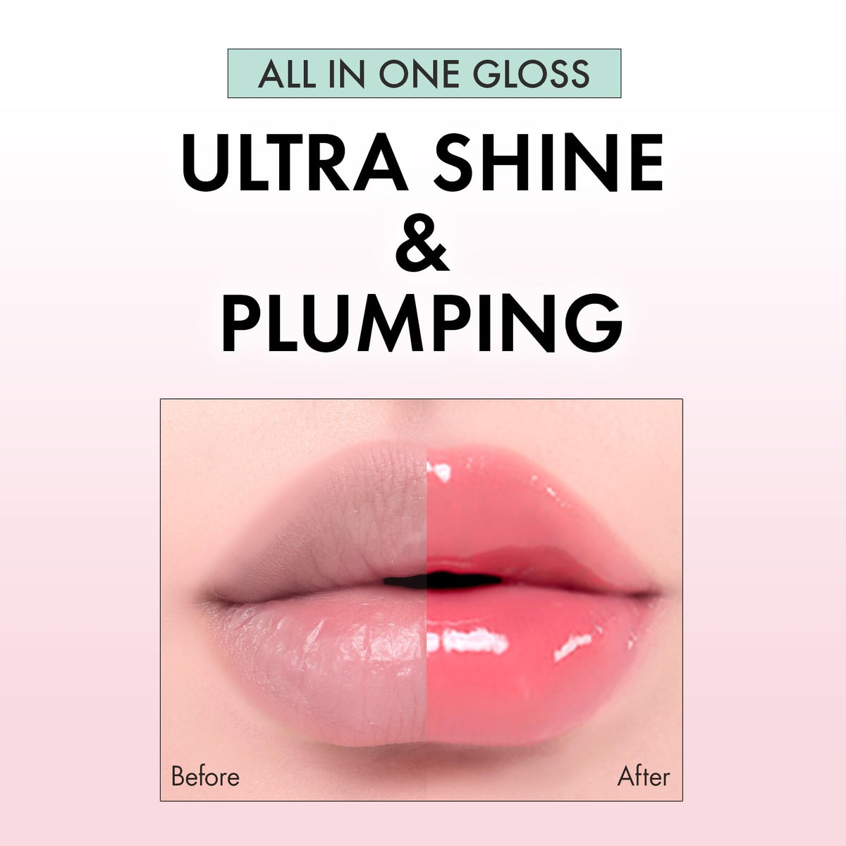 Amuse Jel-Fit jelly shine delivers volume with a soft, non-sticky feel.