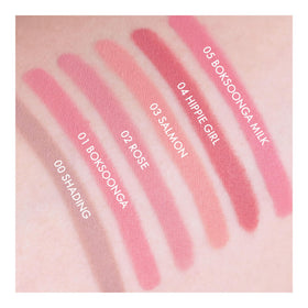 Amuse Seoul Lip Smudger hypoallergenic formula suits sensitive skin comfortably