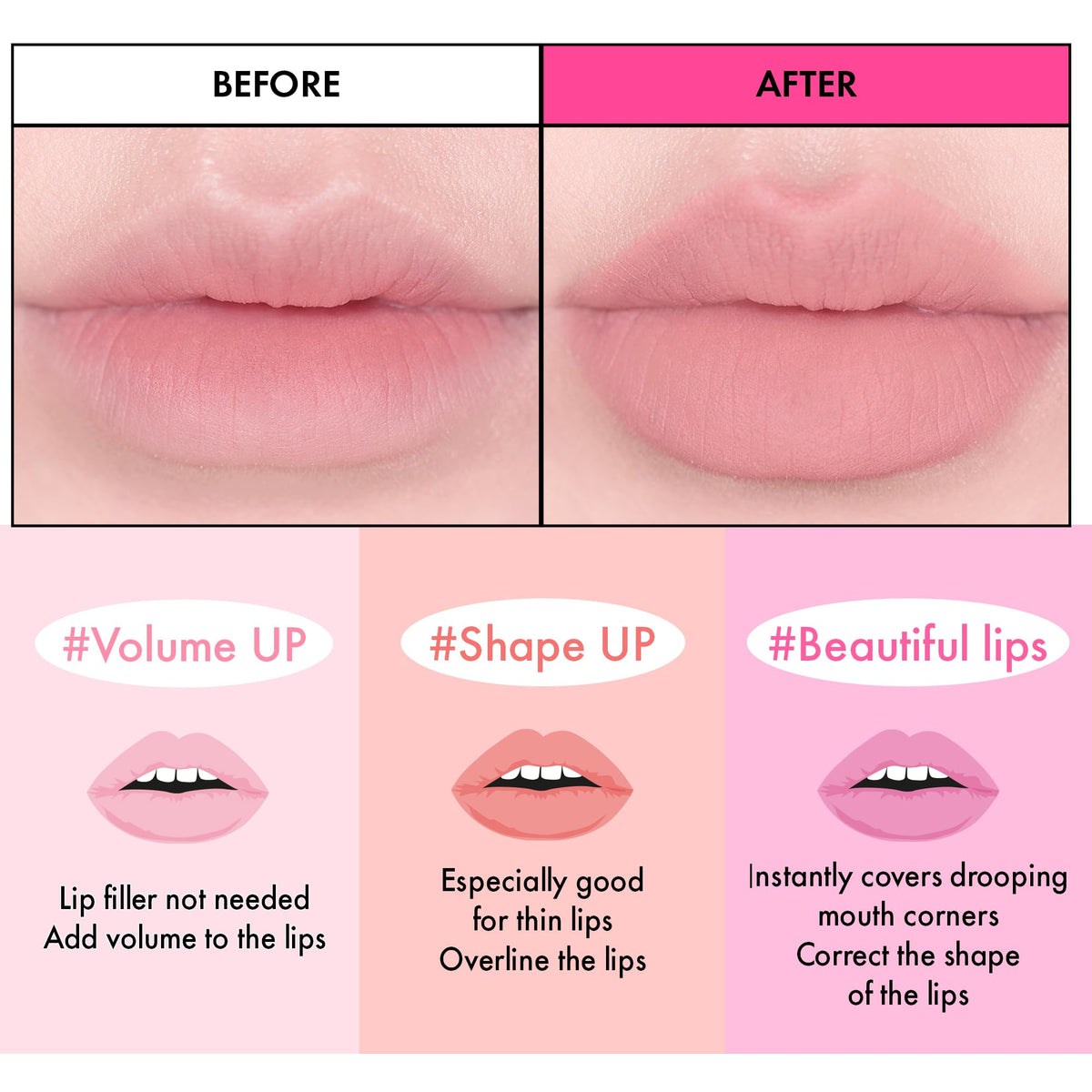 Amuse Seoul Lip Smudger versatile shade works for lining or filling