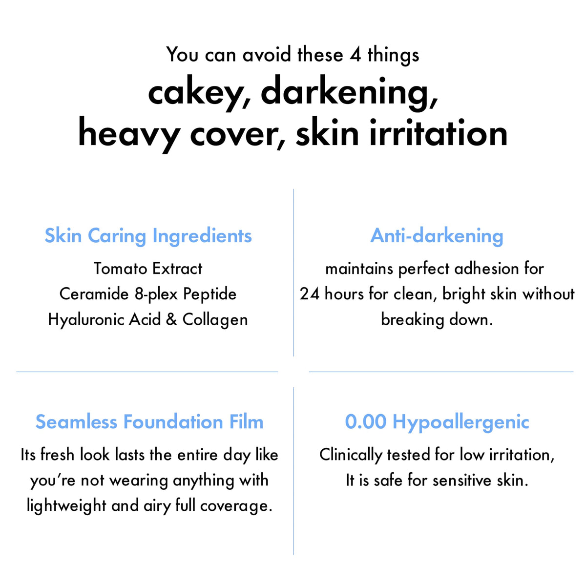 Amuse Seoul cushion with skincare-inspired hydration; breathable, comfortable feel.
