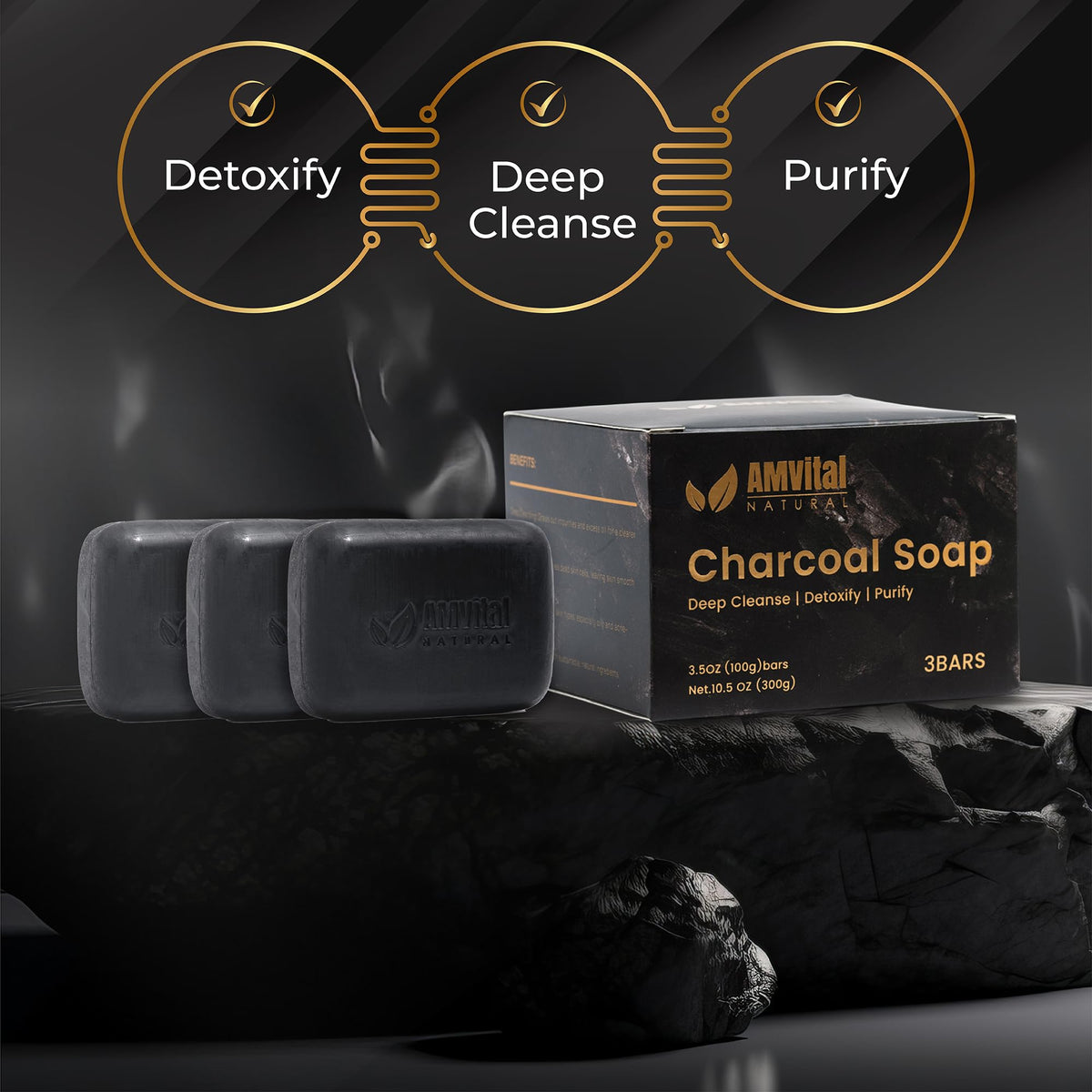 AMVital gift-ready 3-pack packaging display