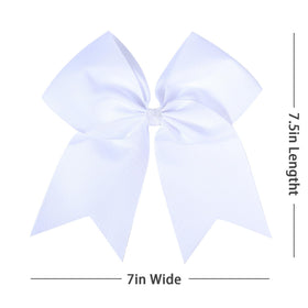 AMYDECOR alligator clip bows secure and hair-friendly for daily wear