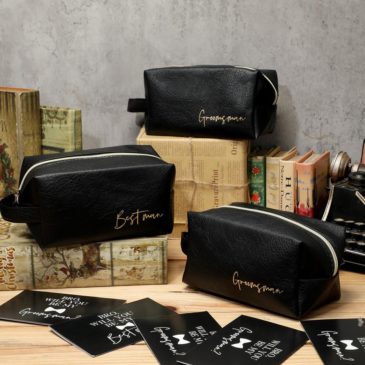 Amylove 7-sets gift box ideal for best man wedding gifting.