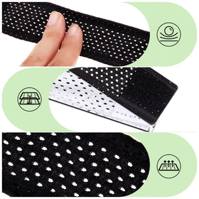 Amylove adjustable size sleeve bands fit most arms for comfort