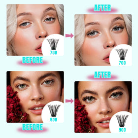 AMZGIRL LASH DIY eyelash kit at-home for salon-like results