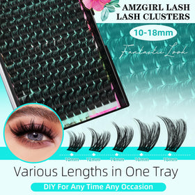 AMZGIRL LASH Bond & Seal waterproof formula ensures secure wear.