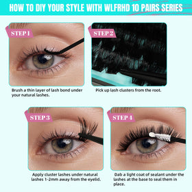 AMZGIRL LASH at-home DIY kit for salon-style results