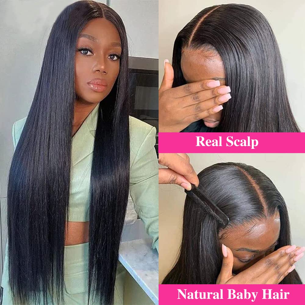 Amznlady U Part Wig glueless full-head with clip-in for easy wear