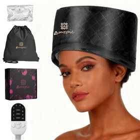 Amzpic Thermal Heat Cap close-up ideal for home deep conditioning