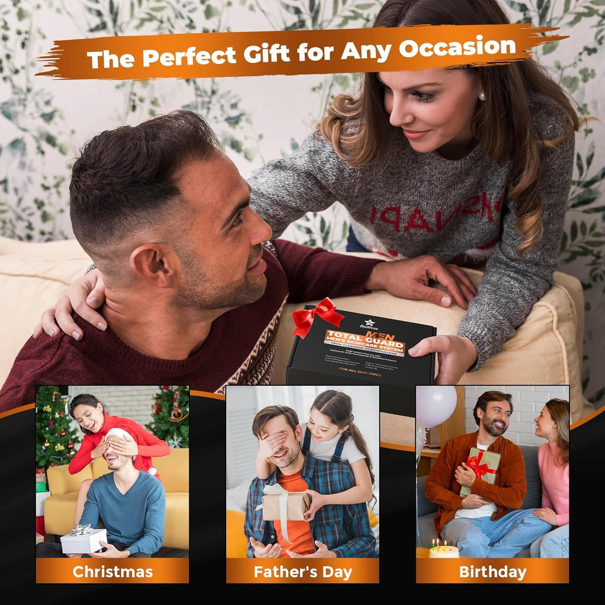 AN BAILIHUA 6-step face care set—complete routine in one gift